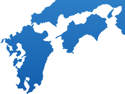 日本 九州の地図